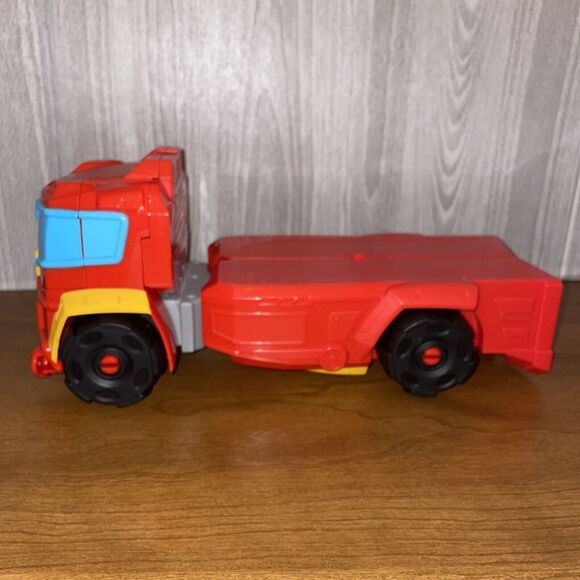 Transformers Rescue Bots Hot Shot Truck Robot 12” Action Figure Toy Hasbro 2020 - Picture 7 of 12